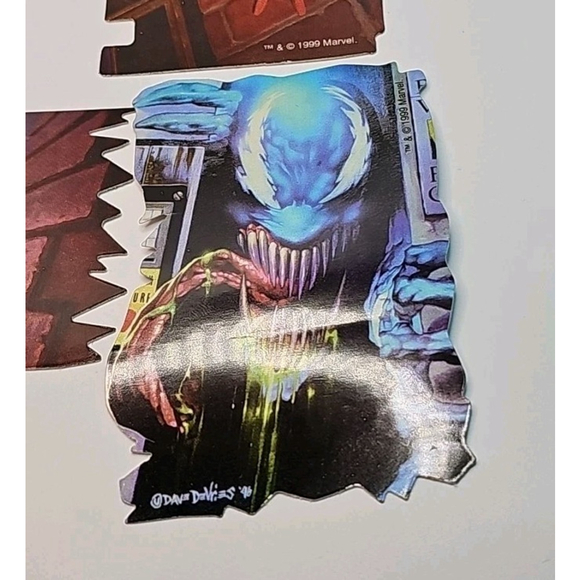 Lot Of 9 1999 Marvel Comics Die Cut Stickers 3x4" Vending Machine A&A Global New - Picture 10 of 11